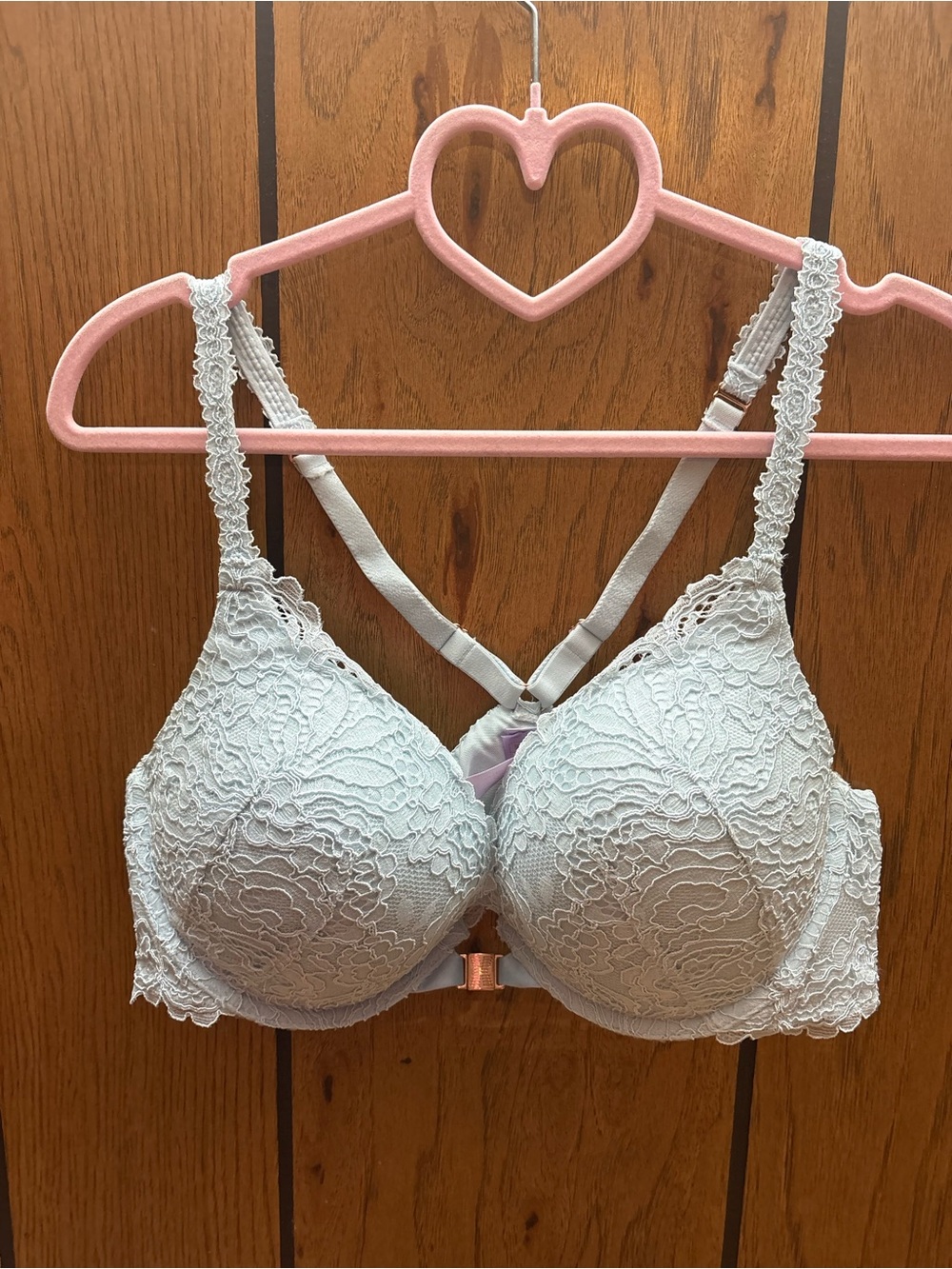 Savage x fenty Lace Underwire Bra in Light Gray - Women's Intimates